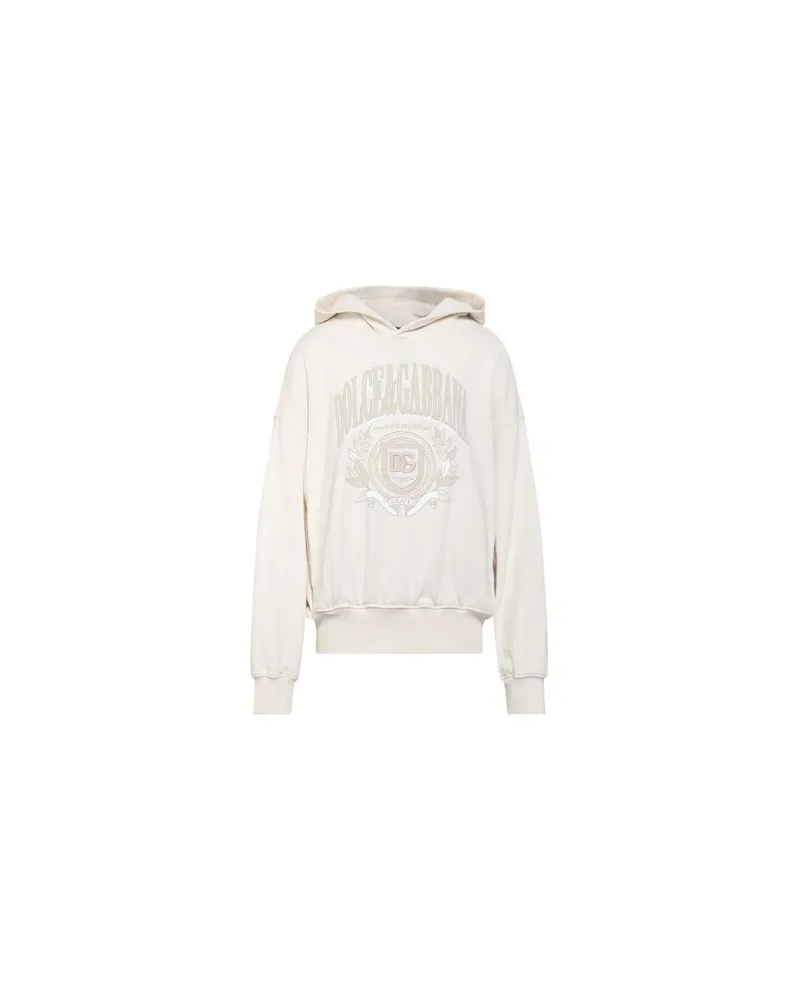 Dolce & Gabbana TOPS - Sweatshirtsauf YOOX.COM Cremeweiß