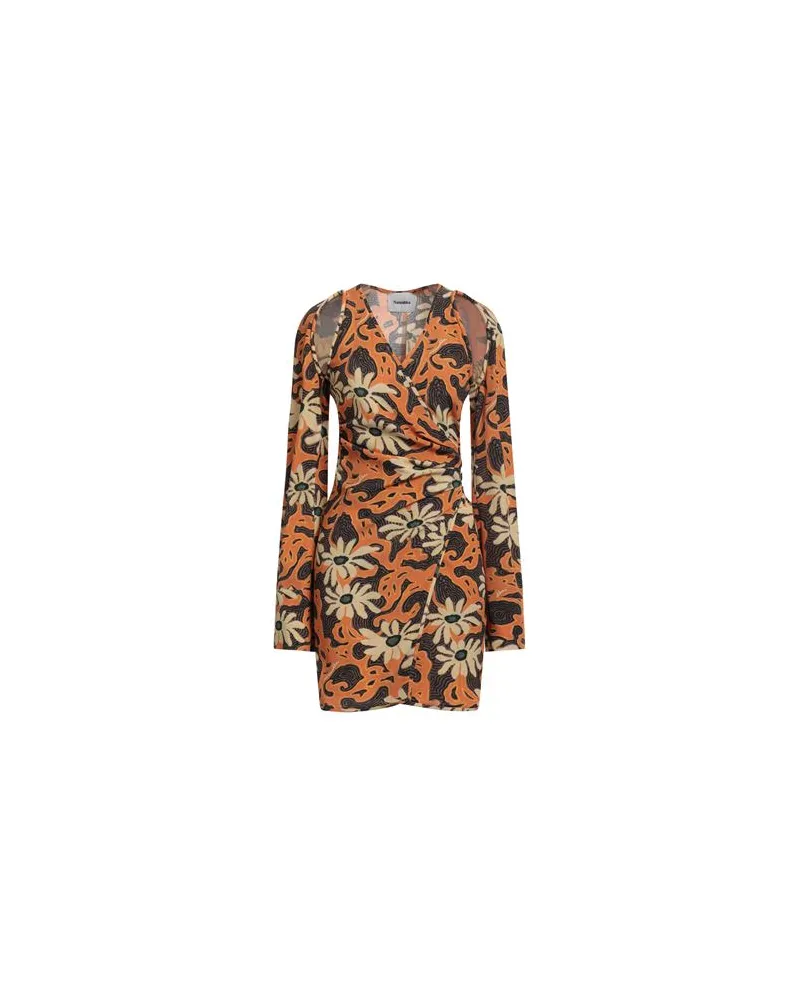 Nanushka KLEIDER - Mini-Kleiderauf YOOX.COM Orange