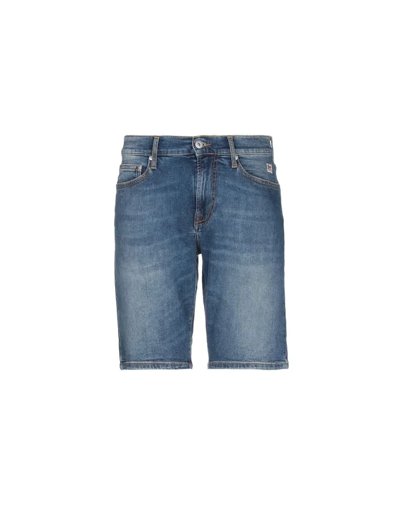 Roy Roger's HOSEN & RÖCKE - Jeansshortsauf YOOX.COM Blau