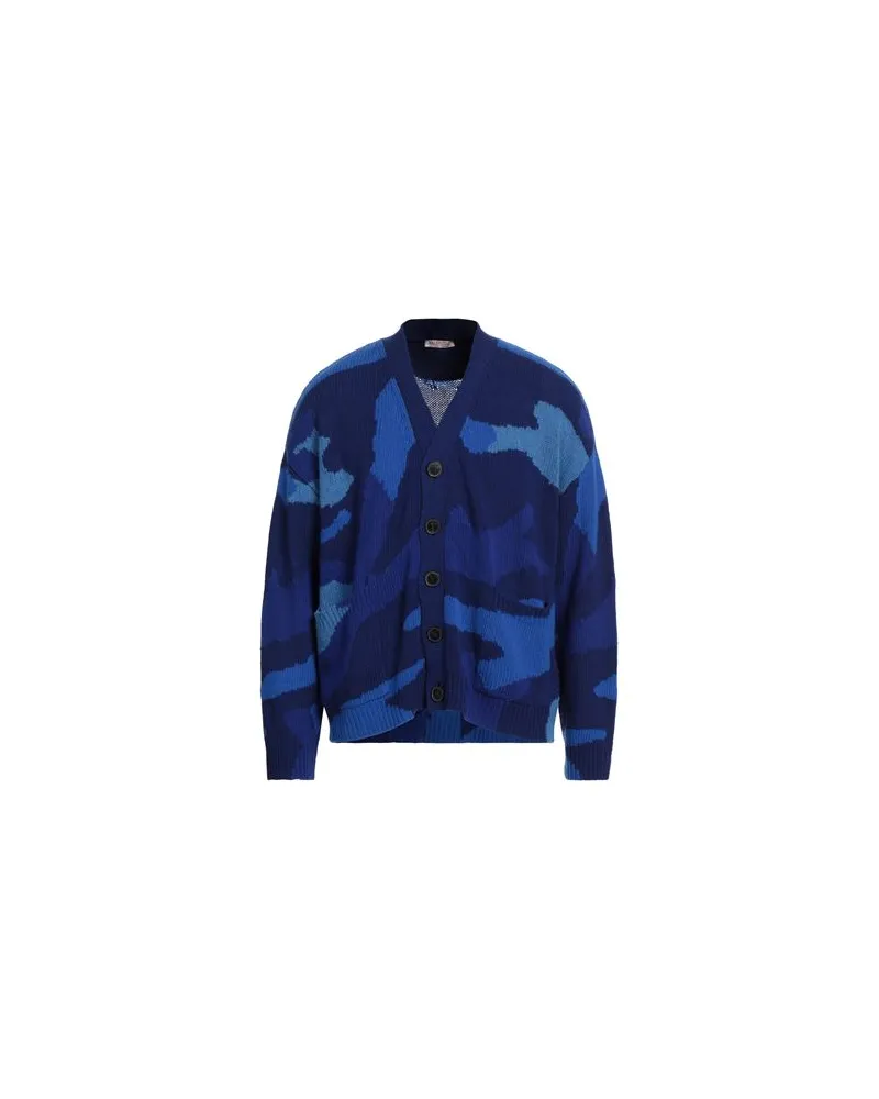 Valentino Garavani STRICKWAREN - Strickjackenauf YOOX.COM Blau