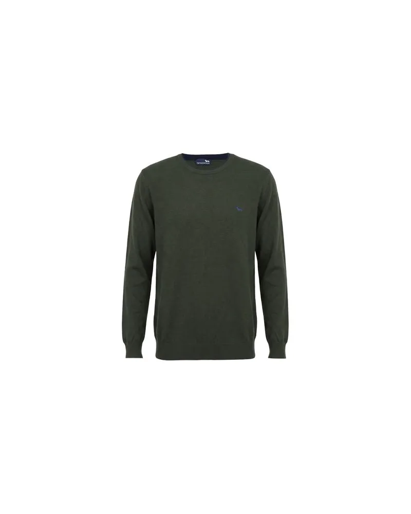Harmont & Blaine STRICKWAREN - Pulloverauf YOOX.COM Dunkelgrün