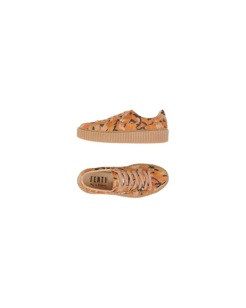 Puma SUEDE CREEPERS CAMO RIHANNA      - SCHUHE - Sneakersauf YOOX.COM Lederfarben