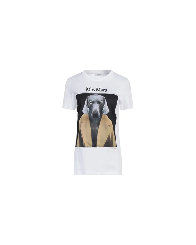 Max Mara TOPS - T-shirtsauf YOOX.COM Weiß