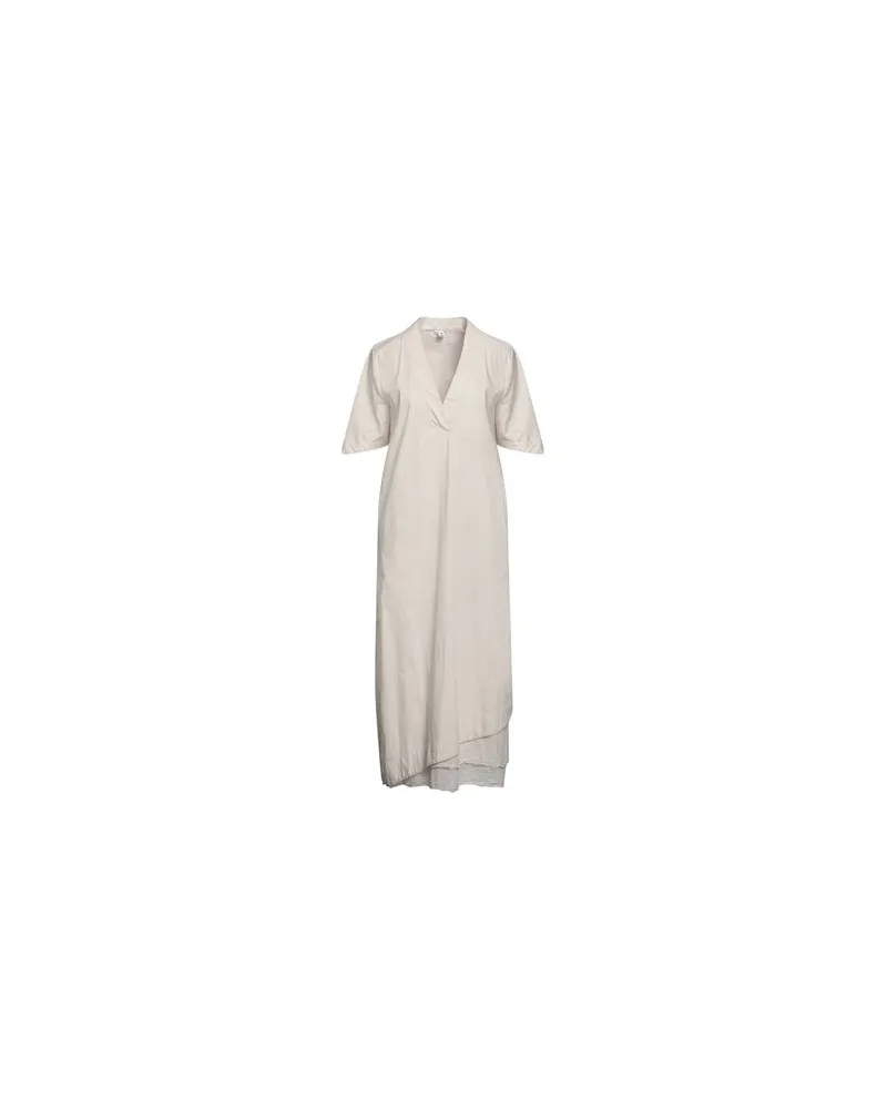 European Culture KLEIDER - Midi-Kleiderauf YOOX.COM Beige