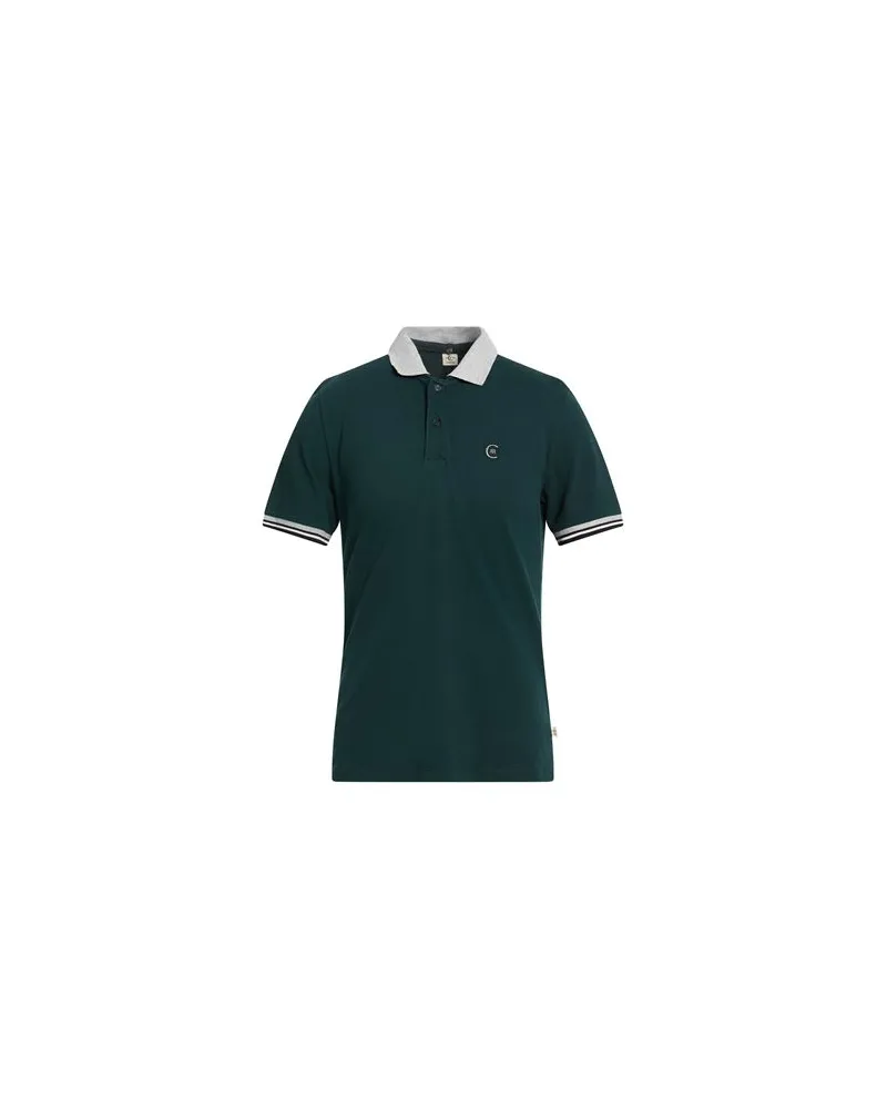 Cerruti 1881 TOPS - Poloshirtsauf YOOX.COM Dunkelgrün