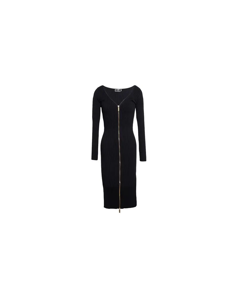 Elisabetta Franchi KLEIDER - Midi-Kleiderauf YOOX.COM Schwarz