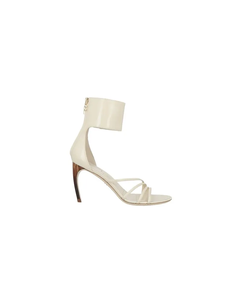 Ferragamo SCHUHE - Sandalenauf YOOX.COM Cremeweiß
