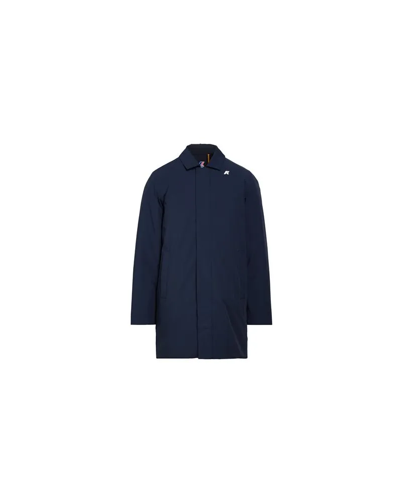 K-Way JACKEN & MÄNTEL - Mäntelauf YOOX.COM Marineblau