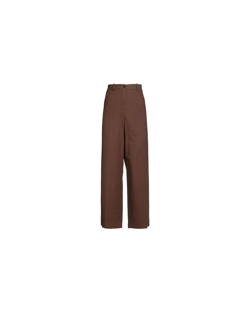 ALYSI CRÈME - HOSEN & RÖCKE - Hosenauf YOOX.COM Braun