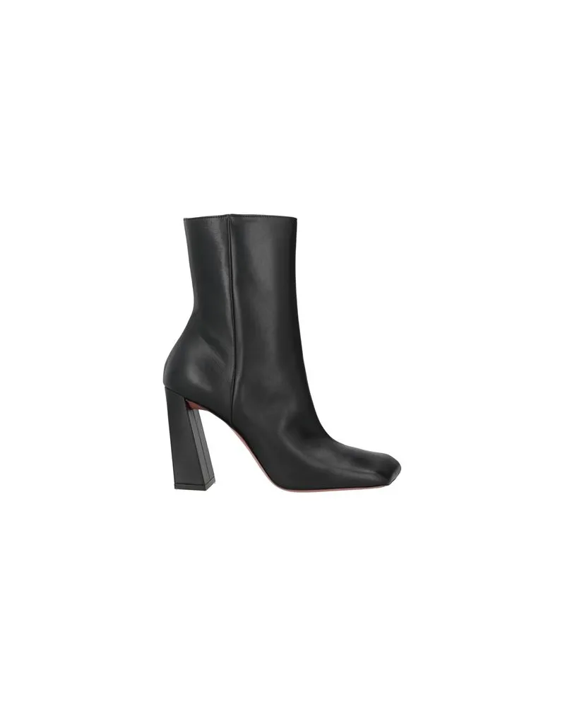 Amina Muaddi SCHUHE - Stiefelettenauf YOOX.COM Schwarz