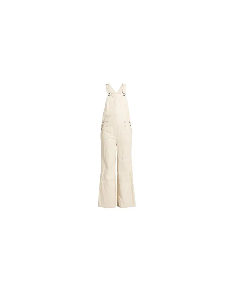 STAND OVERALLS - Lange Overallsauf YOOX.COM Elfenbein