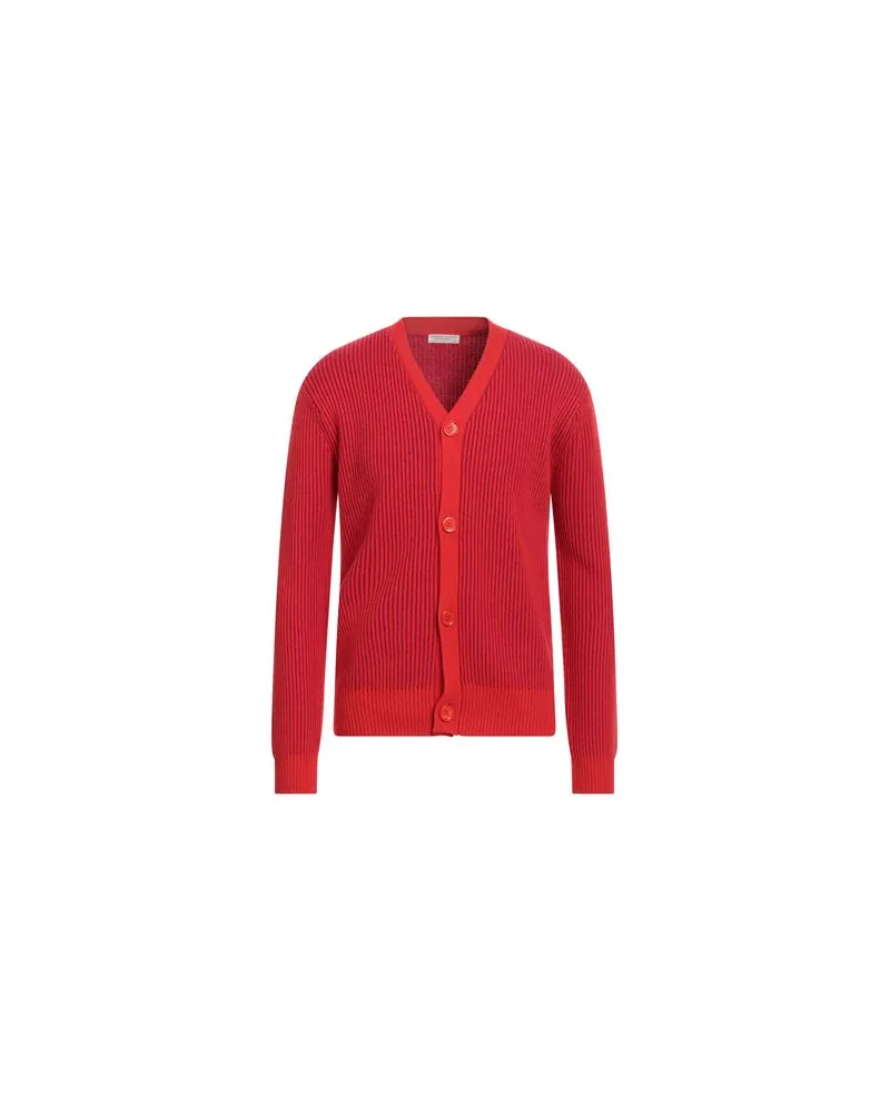 Majestic STRICKWAREN - Strickjackenauf YOOX.COM Rot