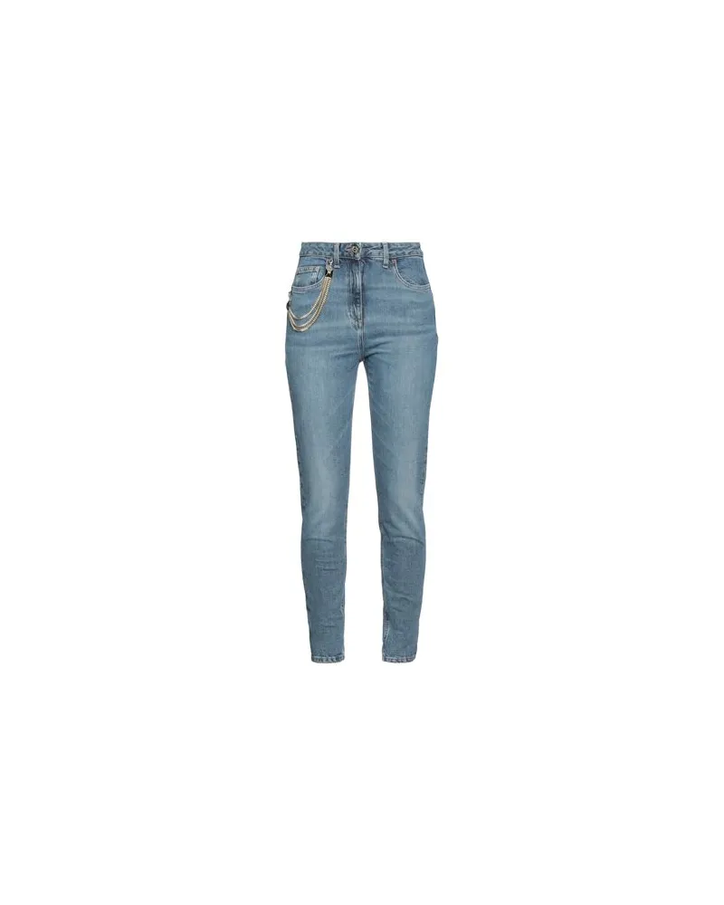 Elisabetta Franchi HOSEN & RÖCKE - Jeanshosenauf YOOX.COM Blau