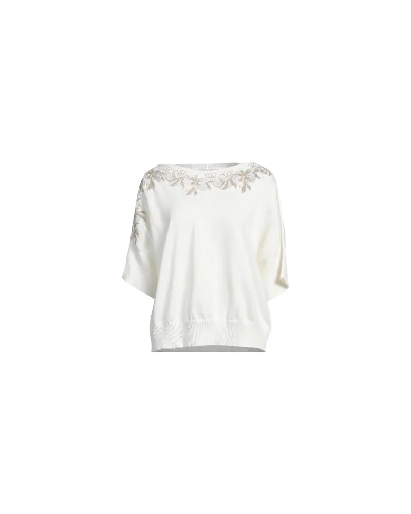 Ermanno Scervino STRICKWAREN - Pulloverauf YOOX.COM Elfenbein