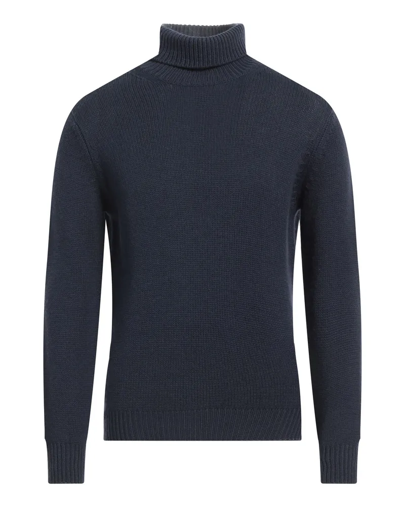 Filippo de Laurentiis Rollkragenpullover Nachtblau