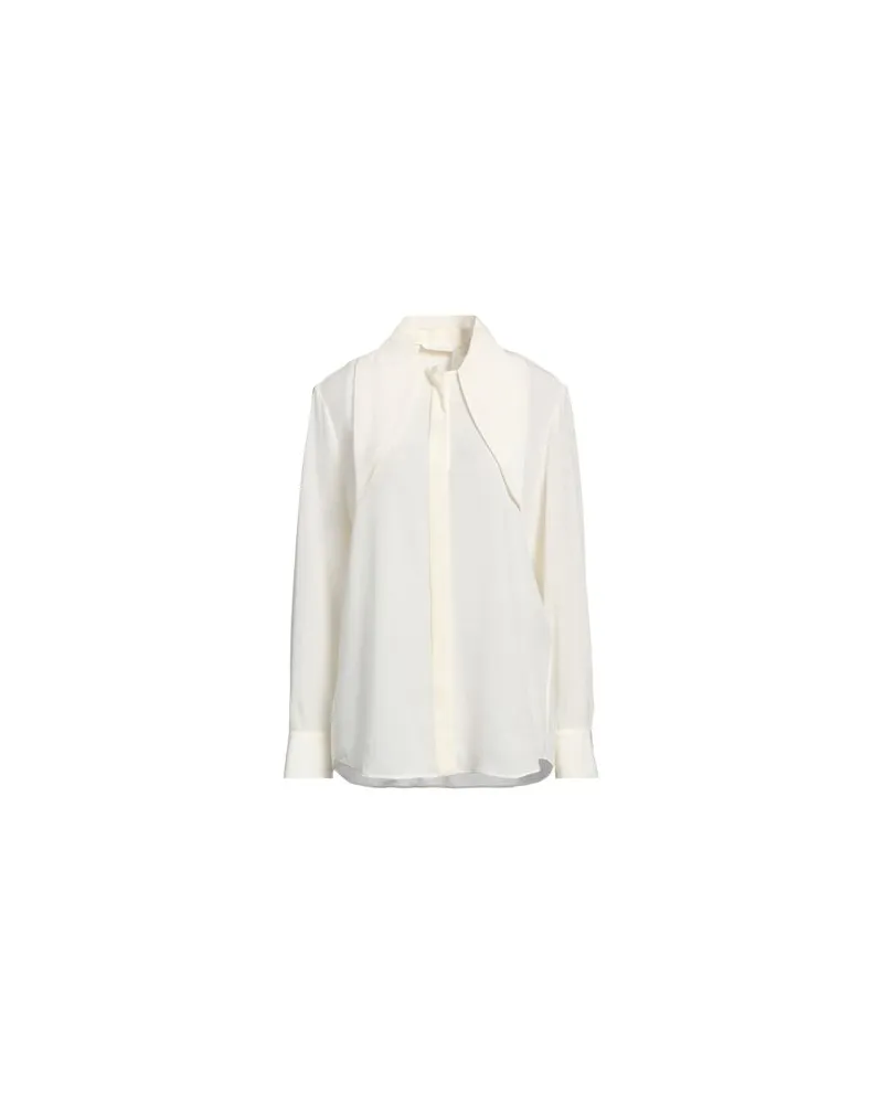 Chloé TOPS - Hemdenauf YOOX.COM Cremeweiß