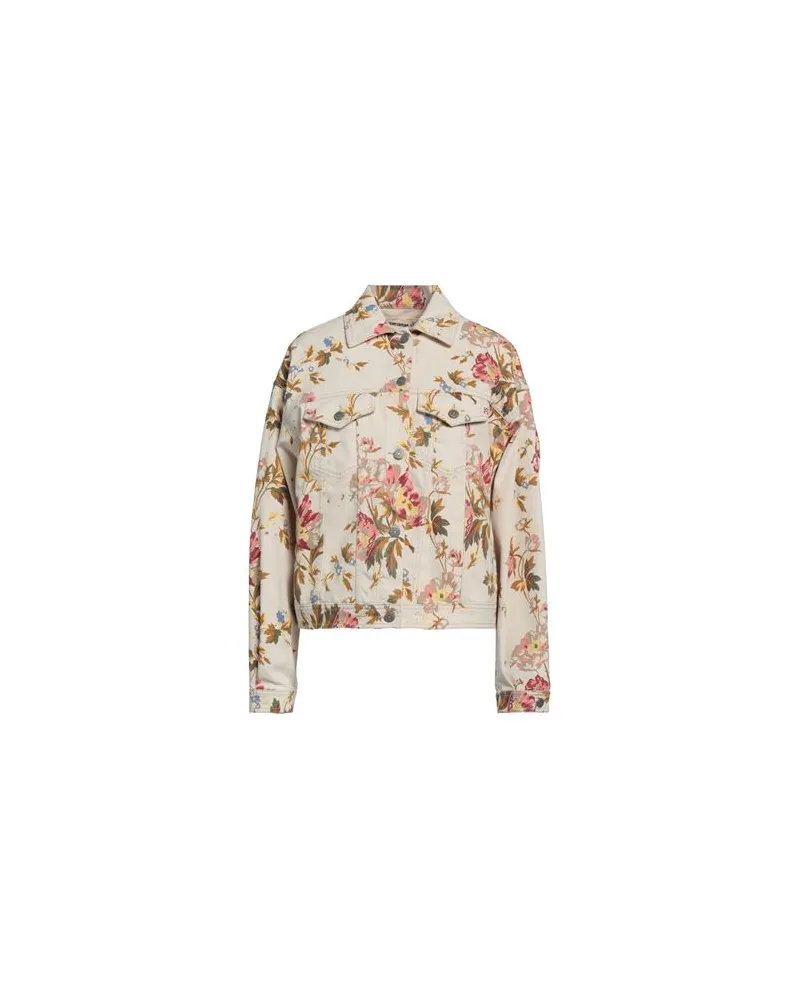 Semicouture JACKEN & MÄNTEL - Jeansjacken/Mäntelauf YOOX.COM Beige