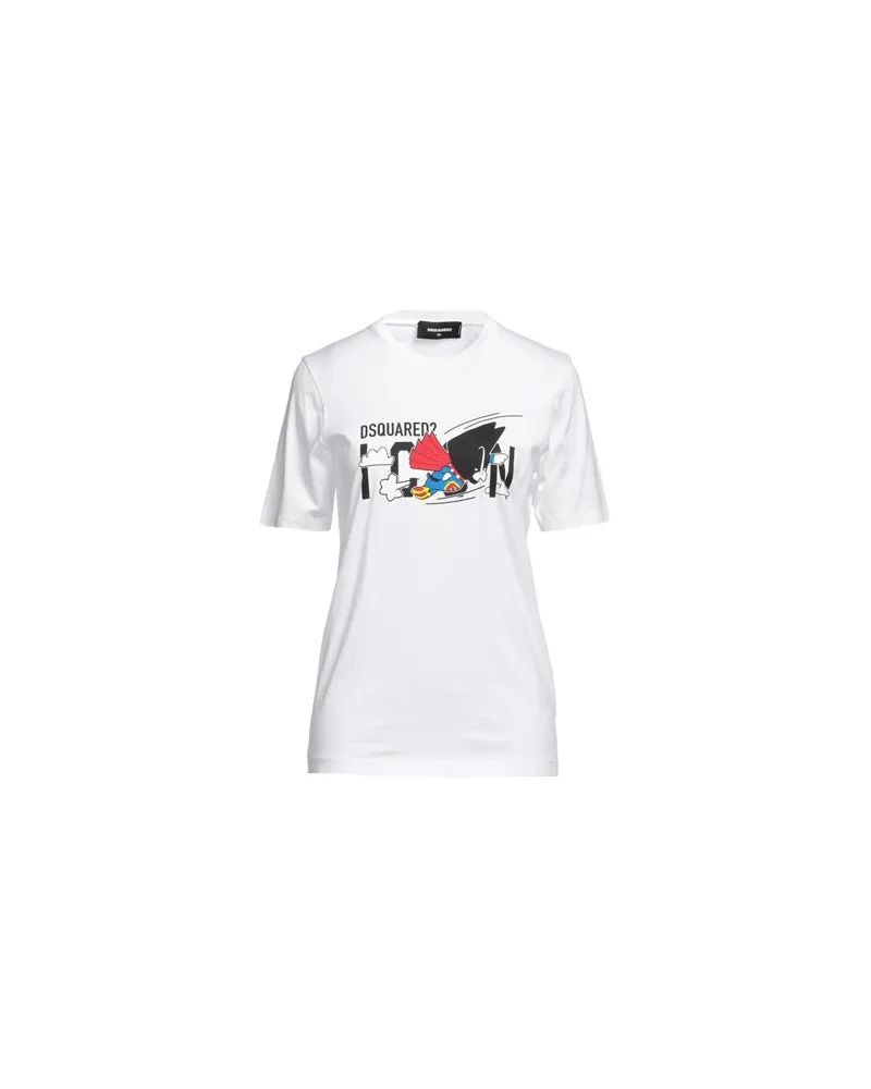Dsquared2 TOPS - T-shirtsauf YOOX.COM Weiß