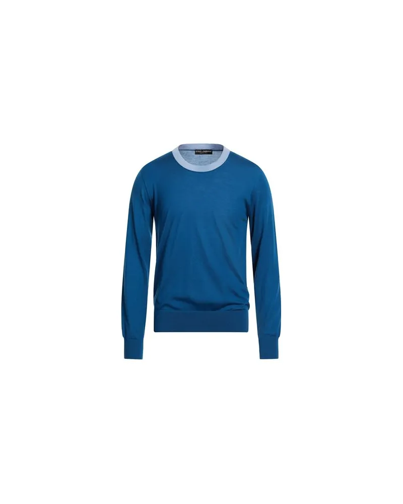 Dolce & Gabbana STRICKWAREN - Pulloverauf YOOX.COM Azurblau