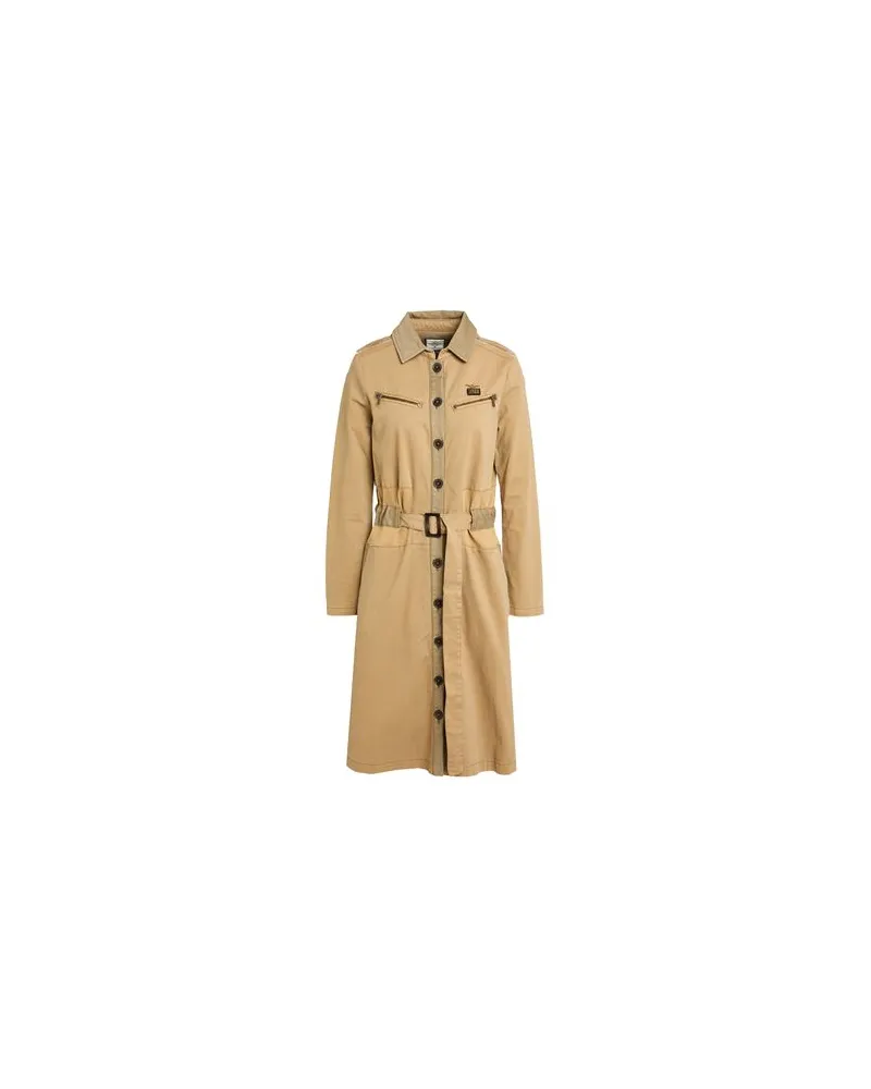 Aeronautica Militare KLEIDER - Midi-Kleiderauf YOOX.COM Senf