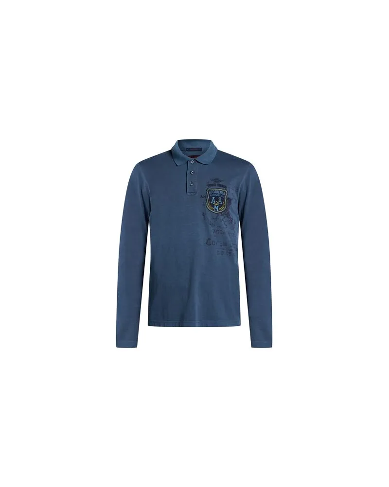 Aeronautica Militare TOPS - Poloshirtsauf YOOX.COM Taubenblau