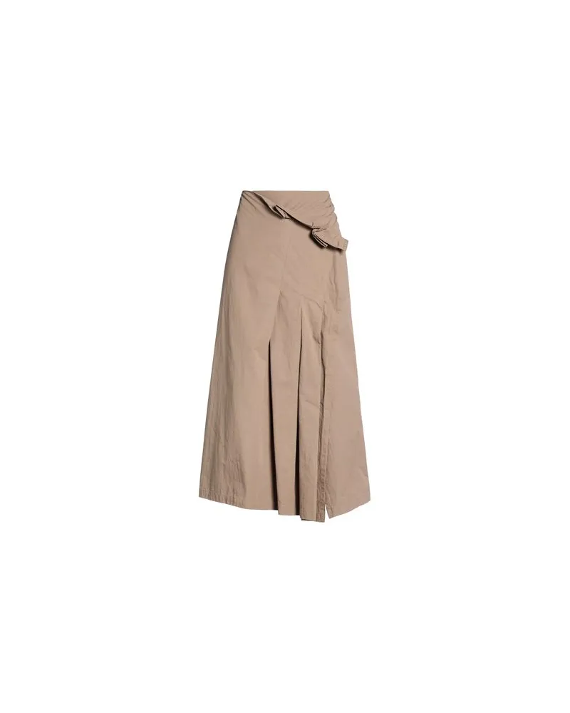 Y'S YOHJI YAMAMOTO HOSEN & RÖCKE - Midi-Röckeauf YOOX.COM Khaki