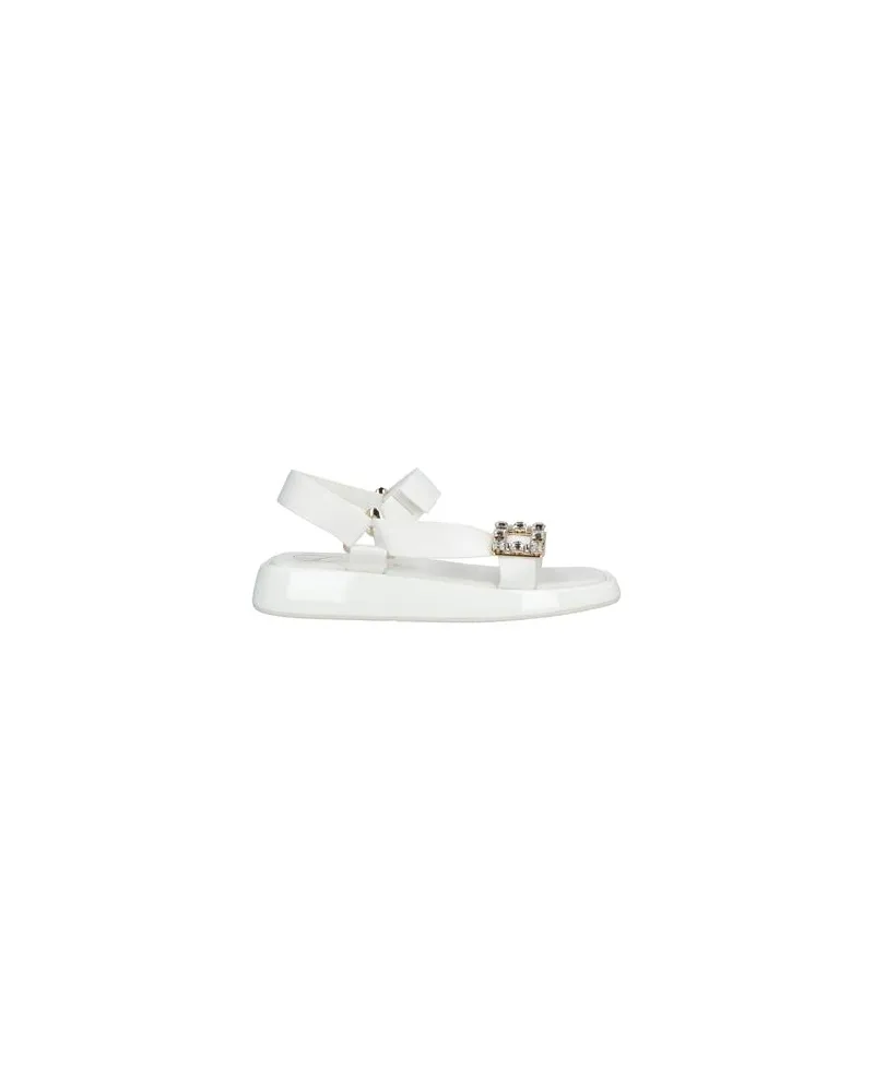 Roger Vivier SCHUHE - Sandalenauf YOOX.COM Weiß