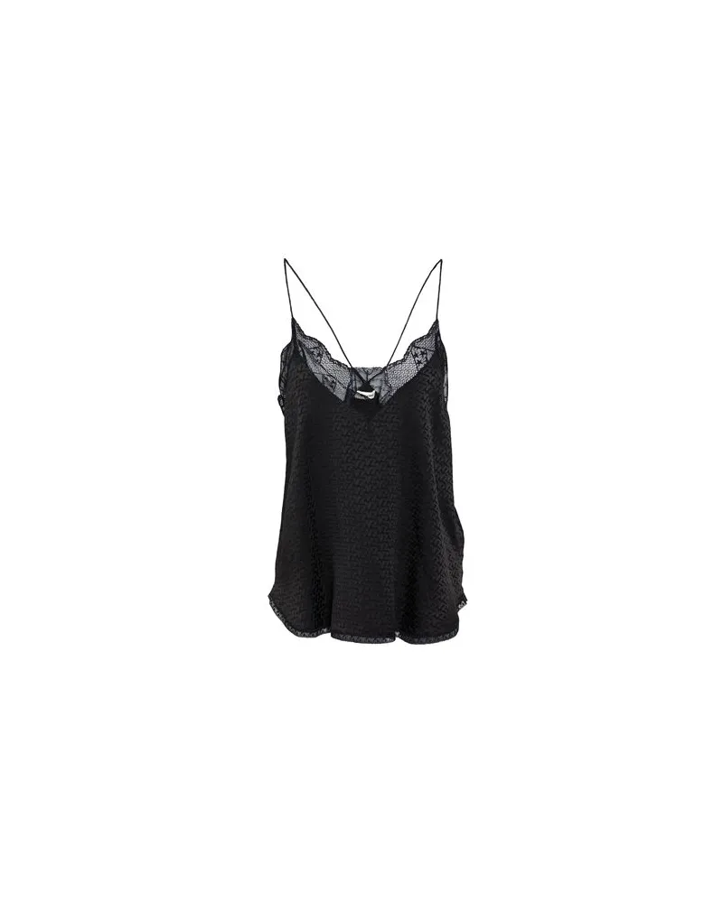 Zadig & Voltaire TOPS - Topsauf YOOX.COM Schwarz