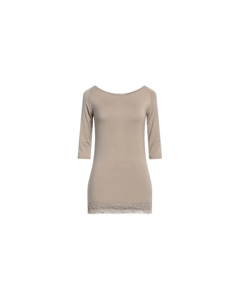 Fracomina TOPS - T-shirtsauf YOOX.COM Salbeigrün