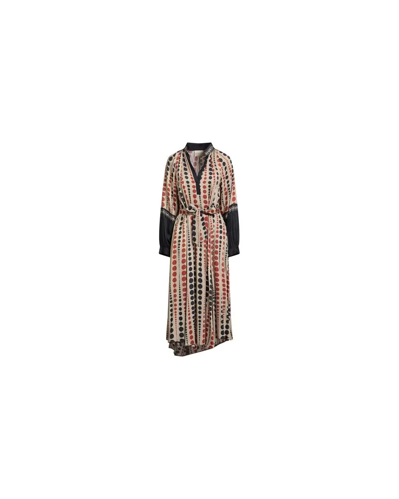 Stella Forest KLEIDER - Midi-Kleiderauf YOOX.COM Beige