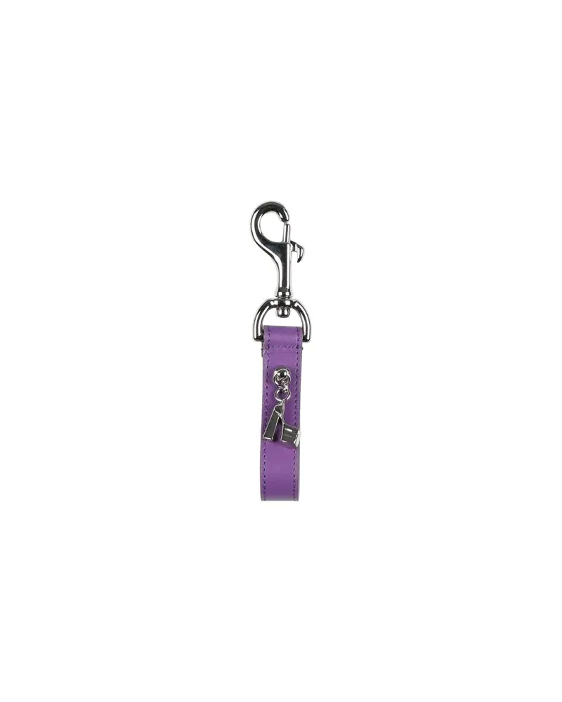 Versace Kleinlederwaren - Schlüsselanhängerauf YOOX.COM Violett