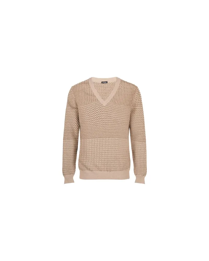 Kiton STRICKWAREN - Pulloverauf YOOX.COM Beige