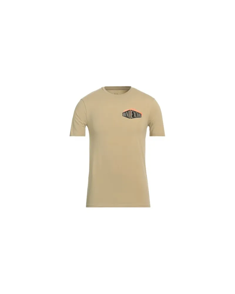 Armani Exchange TOPS - T-shirtsauf YOOX.COM Salbeigrün