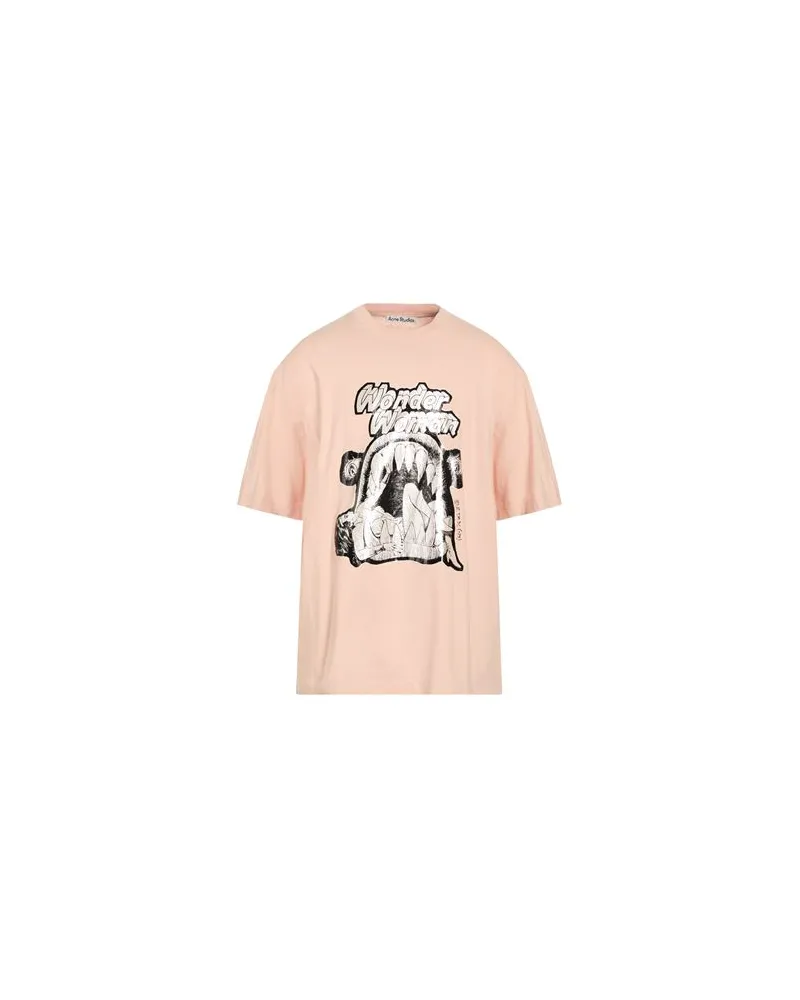 Acne Studios TOPS - T-shirtsauf YOOX.COM Hellrosa