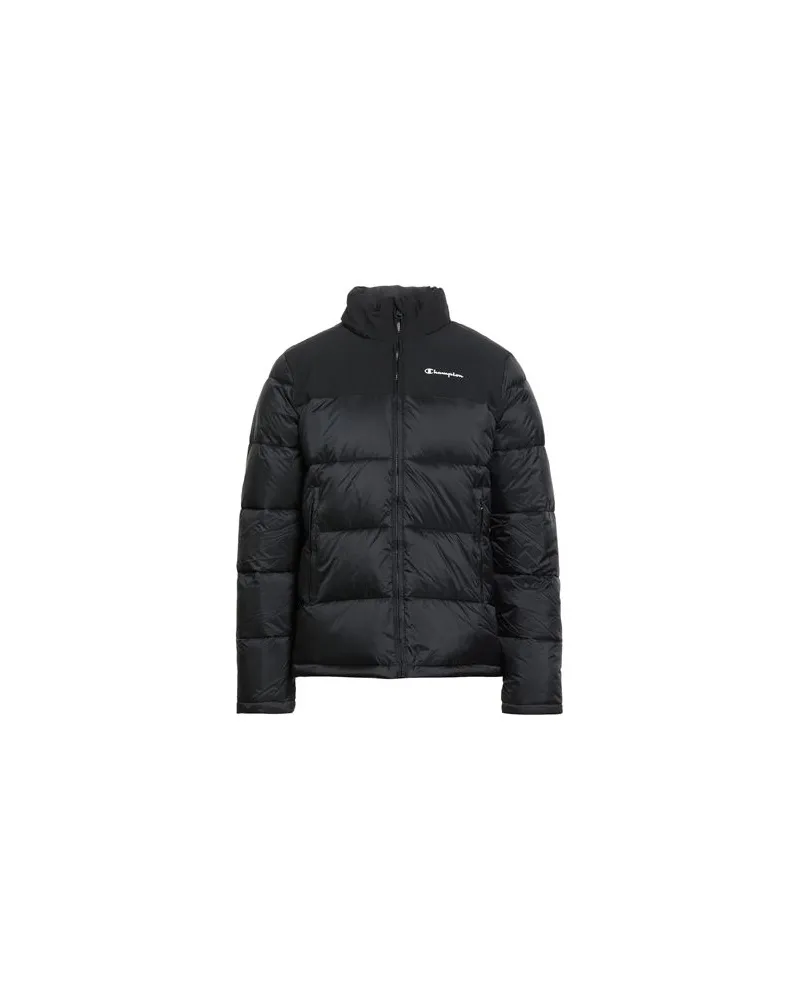 Champion JACKEN & MÄNTEL - Pufferjacken & Daunenjackenauf YOOX.COM Schwarz