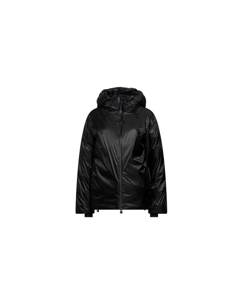 RAINS JACKEN & MÄNTEL - Pufferjacken & Daunenjackenauf YOOX.COM Schwarz