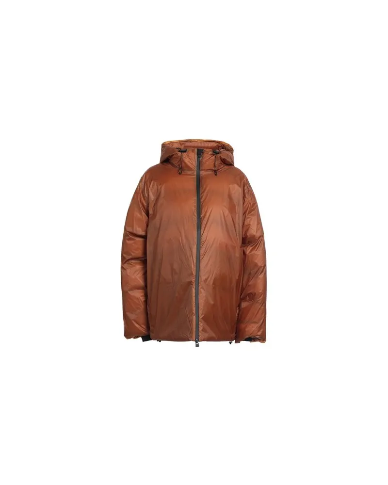 RAINS JACKEN & MÄNTEL - Pufferjacken & Daunenjackenauf YOOX.COM Rostrot