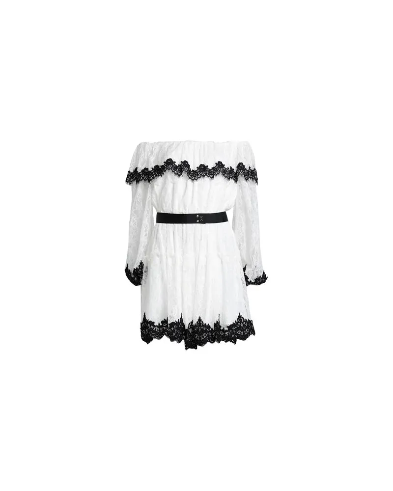 Anna Molinari KLEIDER - Mini-Kleiderauf YOOX.COM Weiß