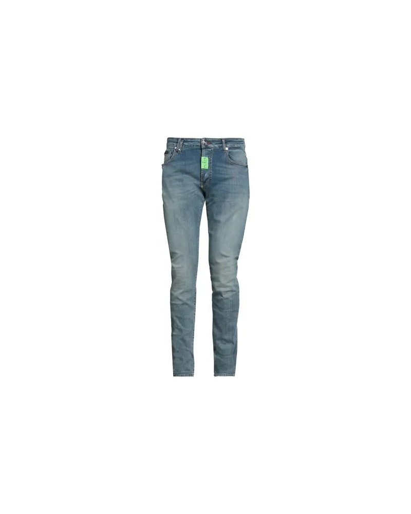 Philipp Plein HOSEN & RÖCKE - Jeanshosenauf YOOX.COM Blau