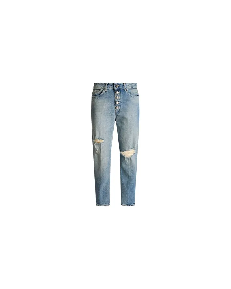 Dondup HOSEN & RÖCKE - Jeanshosenauf YOOX.COM Blau