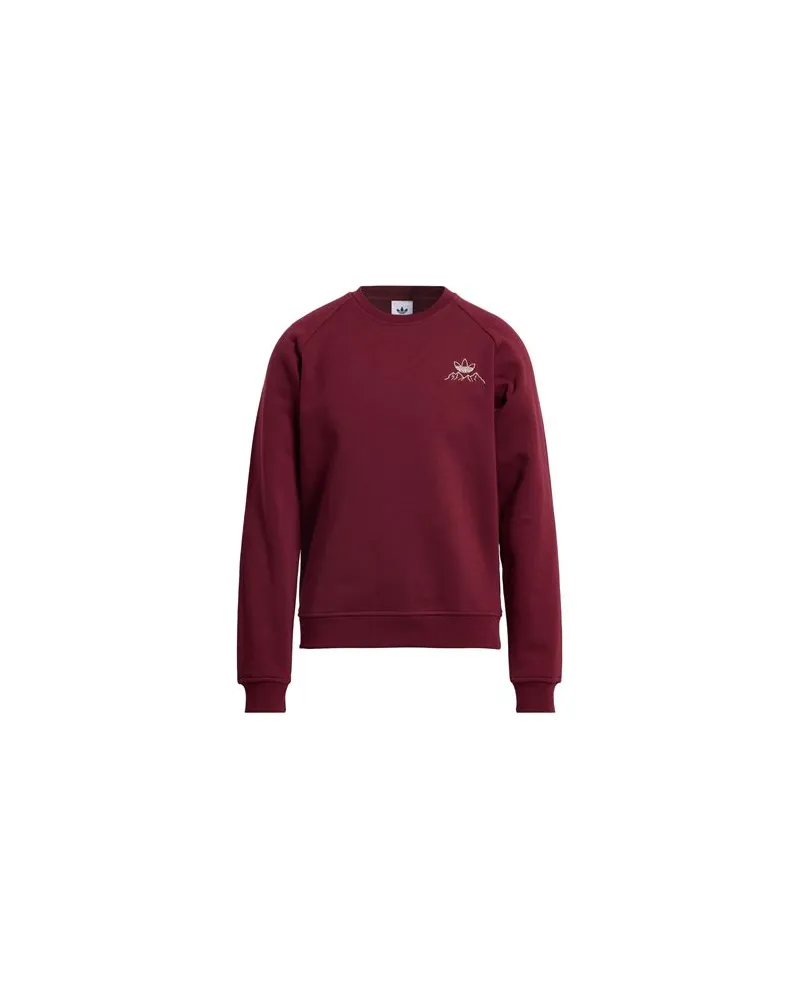 adidas TOPS - Sweatshirtsauf YOOX.COM Bordeaux