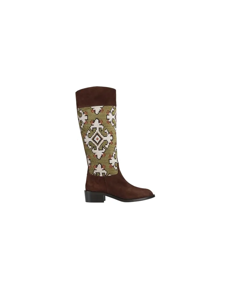 Aquazzura SCHUHE - Stiefelauf YOOX.COM Braun