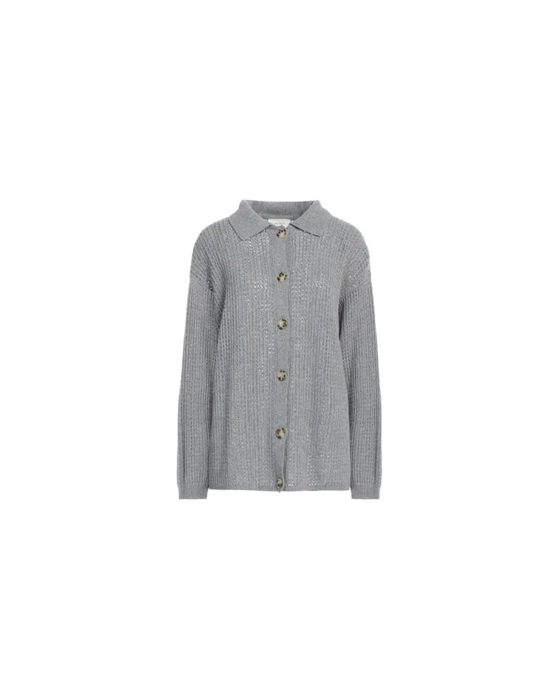 VICOLO STRICKWAREN - Strickjackenauf YOOX.COM Grau