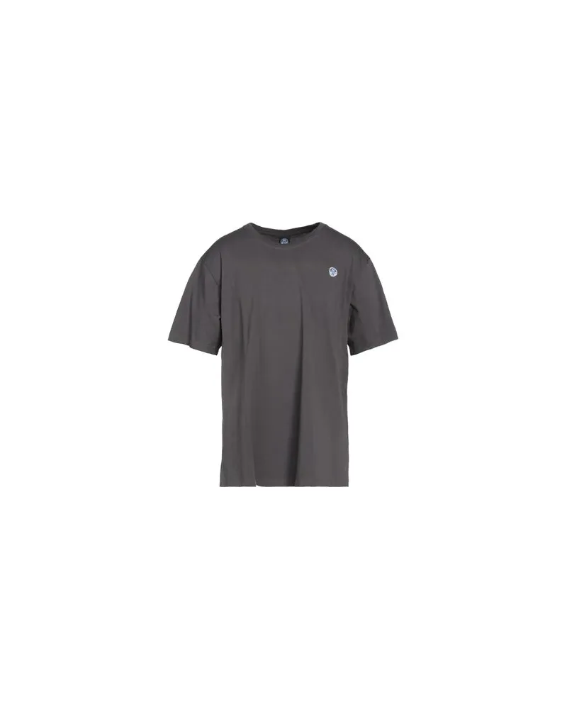 North Sails TOPS - T-shirtsauf YOOX.COM Braungrau