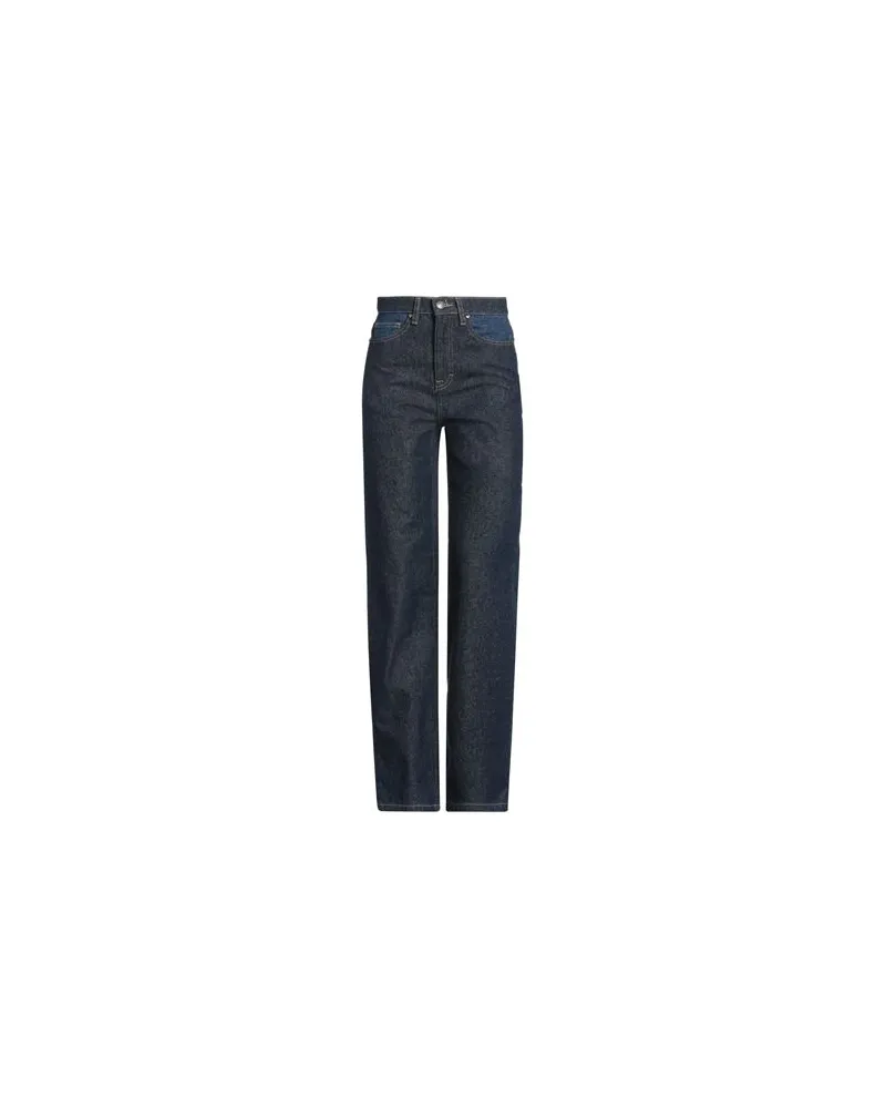 ROTATE Birger Christensen HOSEN & RÖCKE - Jeanshosenauf YOOX.COM Blau