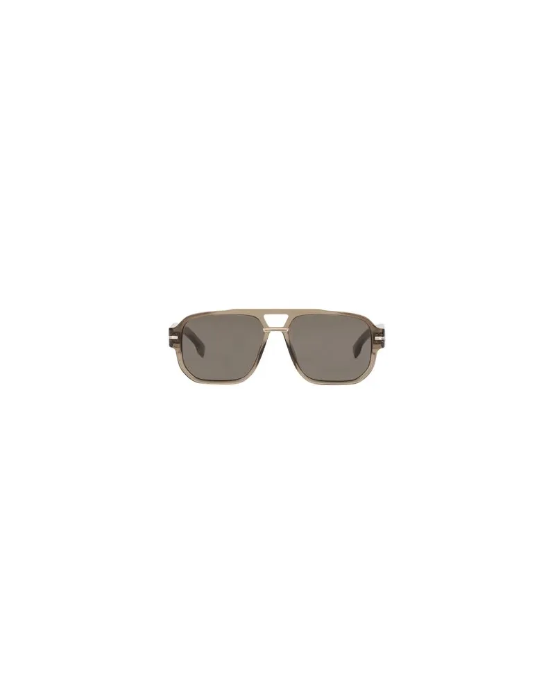 HUGO BOSS BRILLEN - Sonnenbrillenauf YOOX.COM Khaki