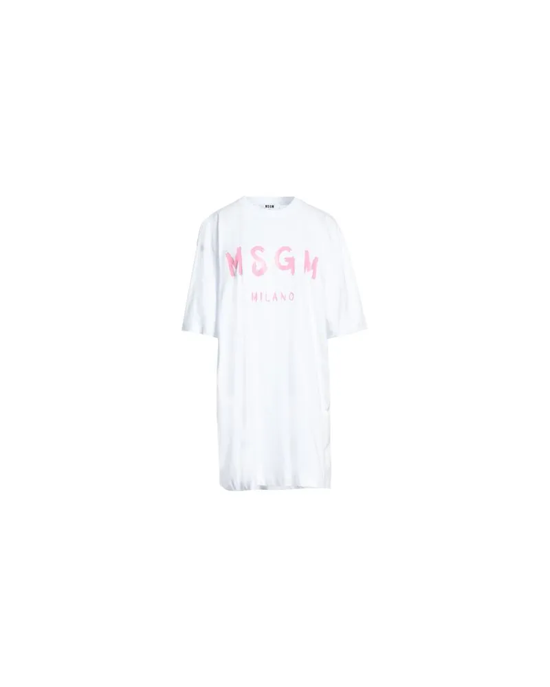 MSGM KLEIDER - Mini-Kleiderauf YOOX.COM Weiß