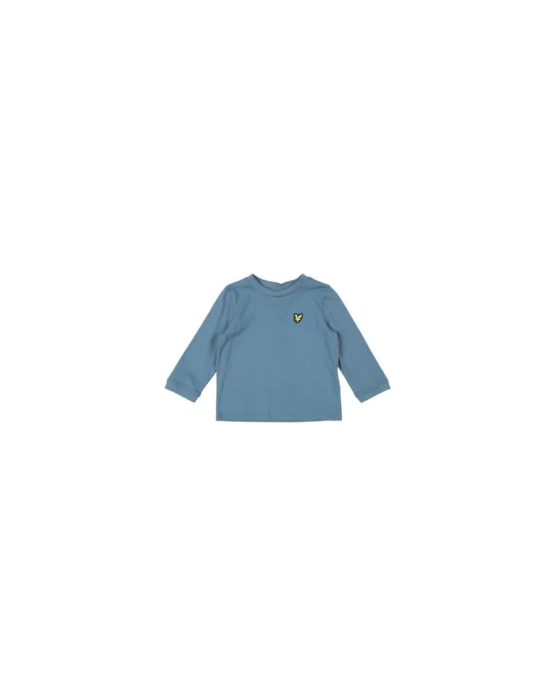 Lyle & Scott TOPS - T-shirtsauf YOOX.COM Taubenblau