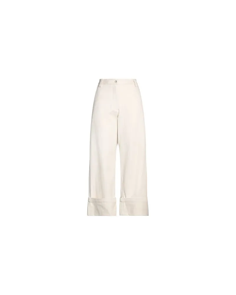 Moncler HOSEN & RÖCKE - Hosenauf YOOX.COM Cremeweiß