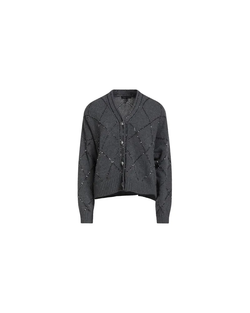 Maje STRICKWAREN - Strickjackenauf YOOX.COM Braungrau